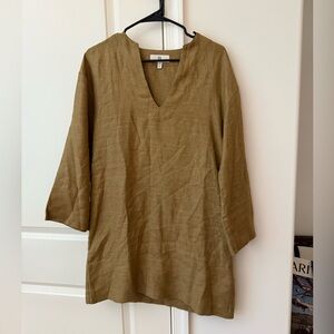 Banana Republic 100% Linen Shift Dress